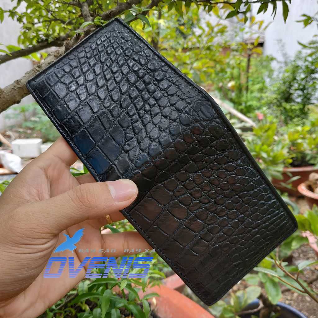 [FREE SHIP] VÍ NAM CÁ SẤU DA BỤNG SIÊU MỀM - SIÊU BỀN