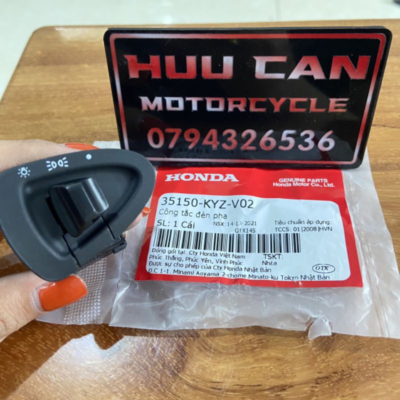 Công tắc đèn pha honda sh mode / dream/ vision 110 fi / rsx / lead 125/ future/ wave 110