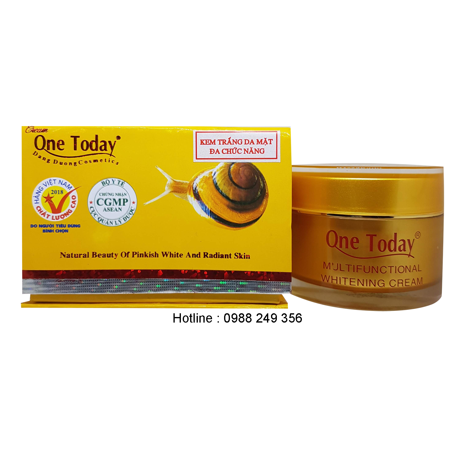 [HCM]KEM TRẮNG DA MẶT ĐA CHỨC NĂNG ONE TODAY VIP 50G - MỸ PHẨM ĐĂNG DƯƠNG