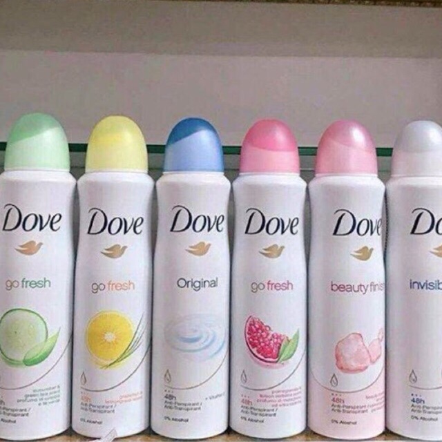 Xịt Khử Mùi Dove 150ml