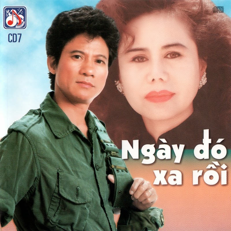 Đĩa cd nhạc vàng  chế linh - thanh tuyền - ngày đó xa rồi