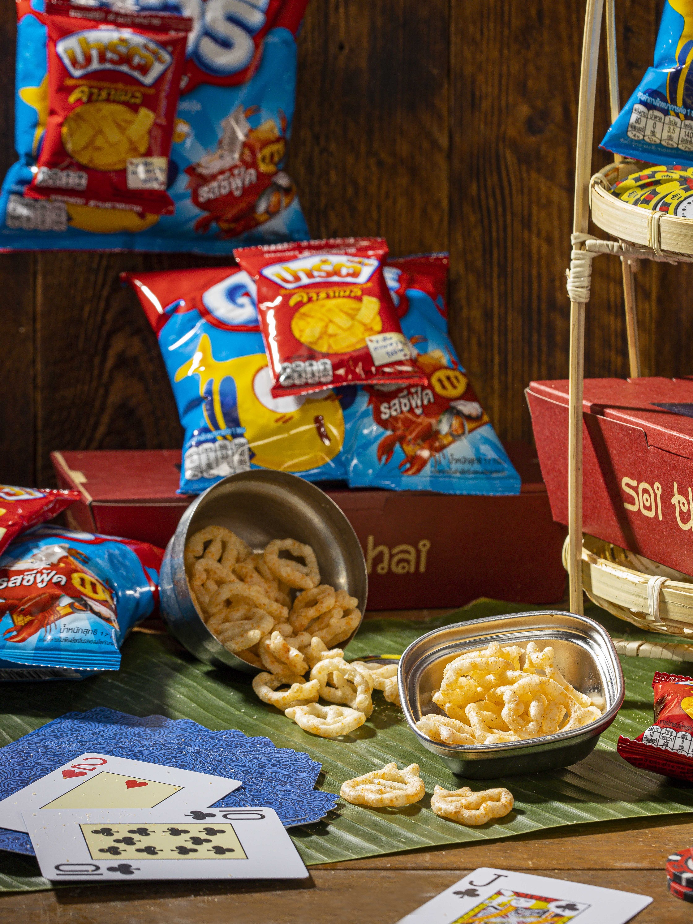Snack cua gói lớn 60g đồ ăn vặt nhập khẩu Thái Lan