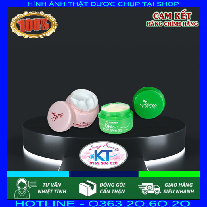 Kem body bong da mẫu mới Kem Body Love Tyra Beauty - Tái Tạo Da Toàn Thân - kem body phân tử nước