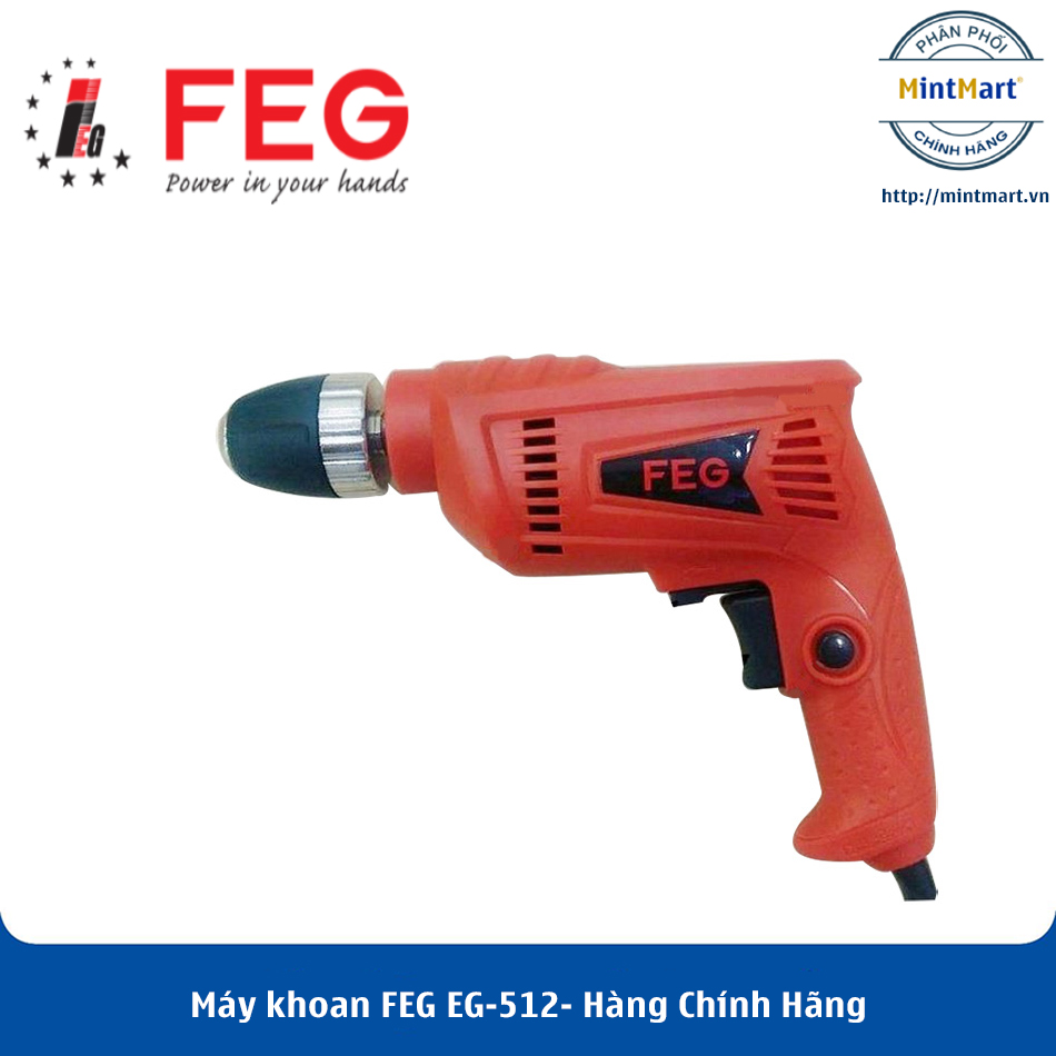 Máy khoan feg eg-512 - hàng chính hãng