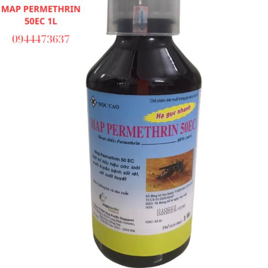 Thuốc diệt muỗi, Map Permethrin 50EC chai 1 lít