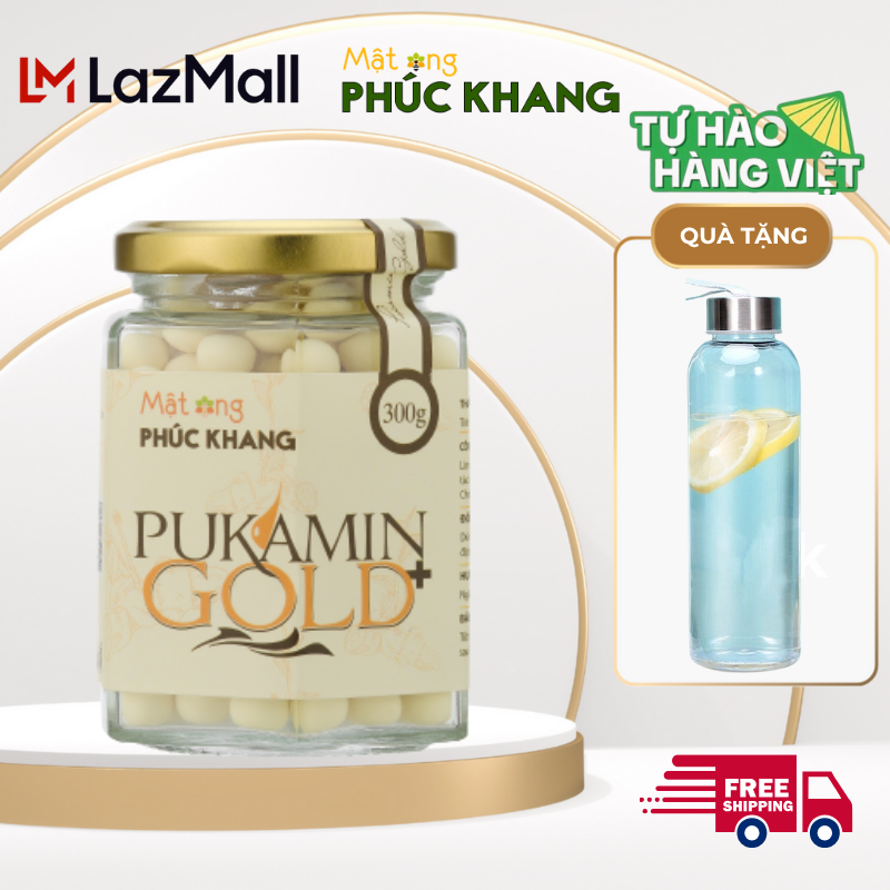 Viên Nghệ Mật Ong Sữa Ong Chúa Phúc Khang 300g