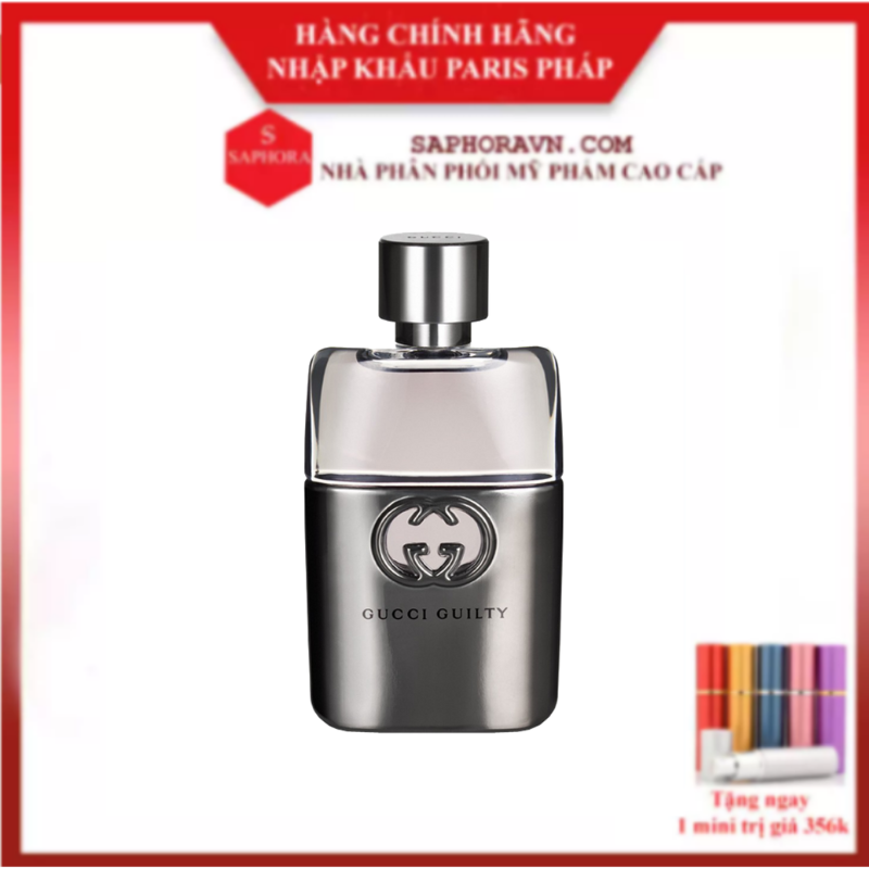 Nước hoa gc guilty pour homme edt 90ml - bill pháp - lưu hương bền lâu