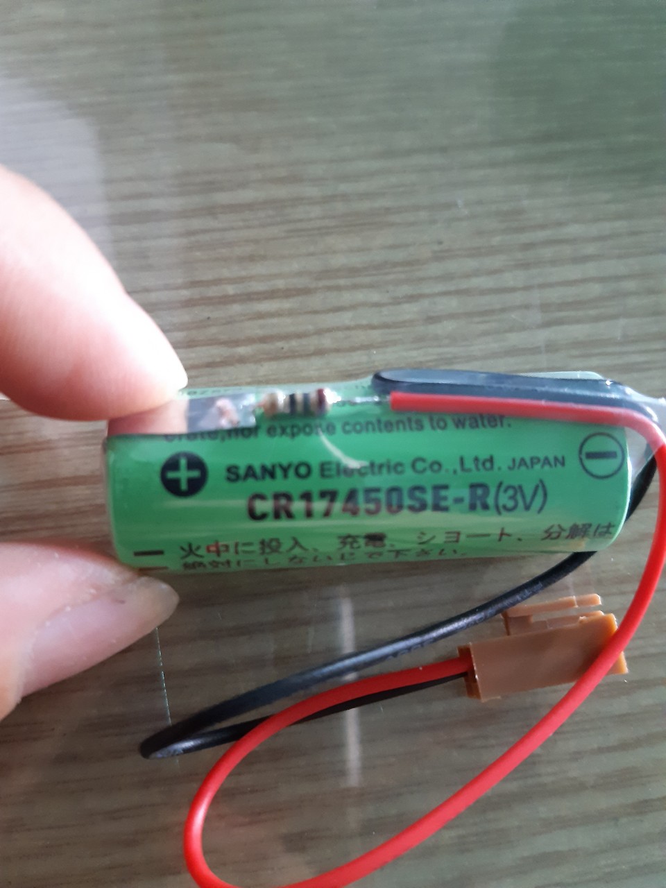 Pin nuôi nguồn plc sanyo 3v
