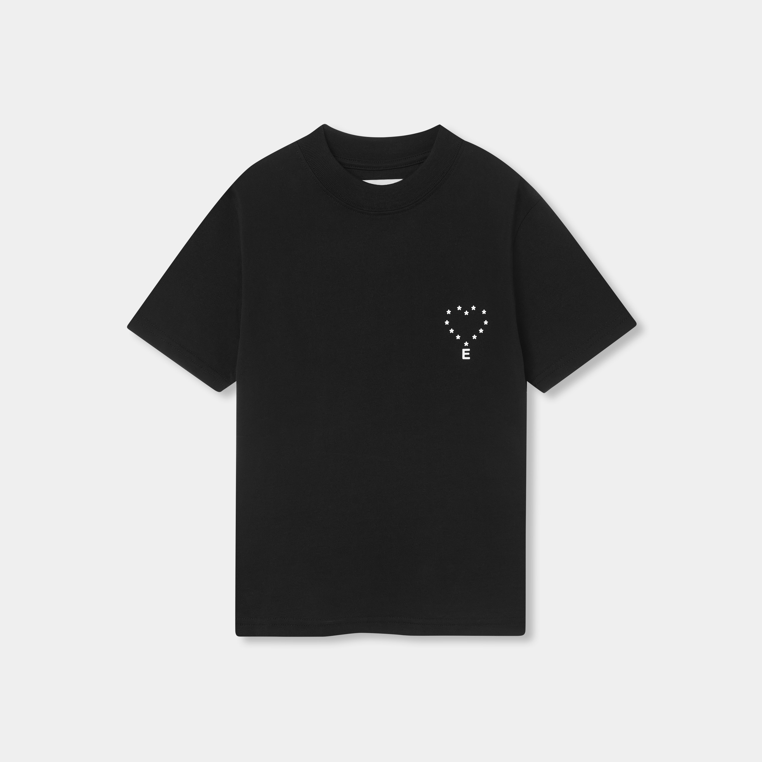 E heart baby tee