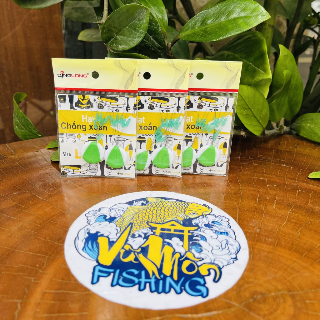 Chụp mani câu đài Silicon Hạt chống xoắn QL- Vũ Môn Fishing