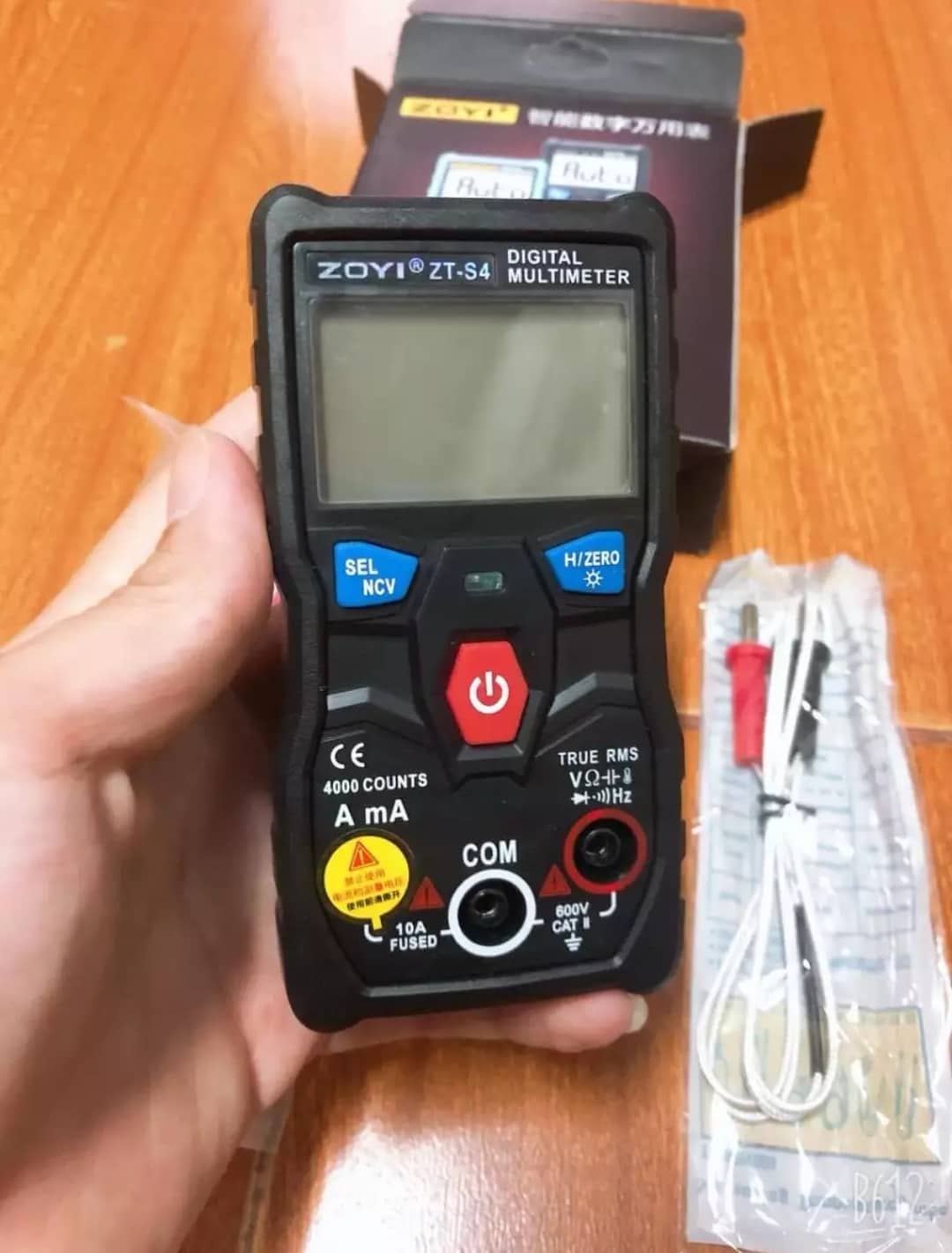 Đồng hô đo điện tự động zoyi s4