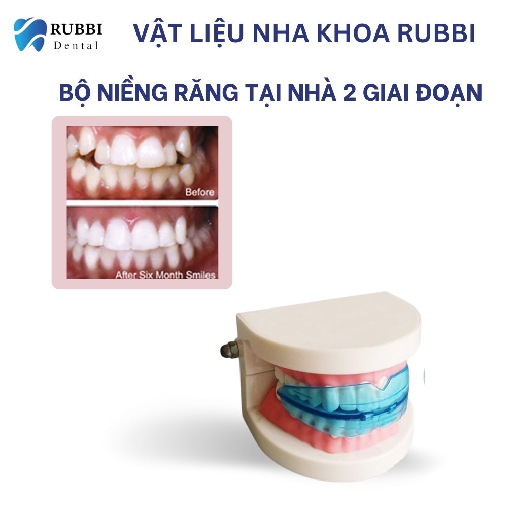 BỘ NIỀNG RĂNG TẠI NHÀ CHĂM SÓC RĂNG Khấp Khểnh An toàn sức khoẻ