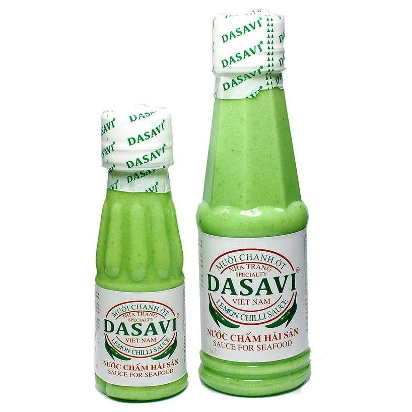 Muối chanh ớt xanh Dasavi - Nước chấm hải sản Dasavi 130g 260g