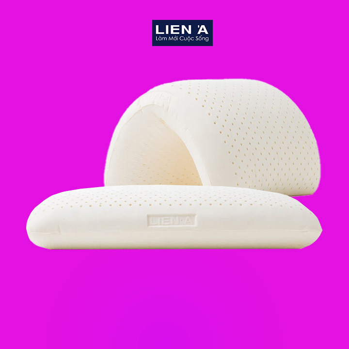 Gối cao su liên á oval 45 x 65 x 12cm
