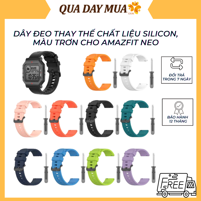 Dây Đeo Đồng Hồ  Amazfit Neo - Nhiều màu