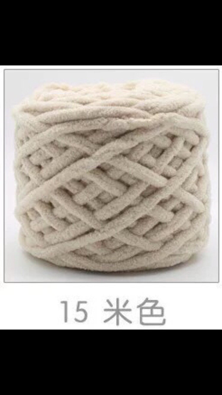 Len Nhung Đũa Len Bông Sữa Len Đan Móc Thú Bông Thảm 100gram