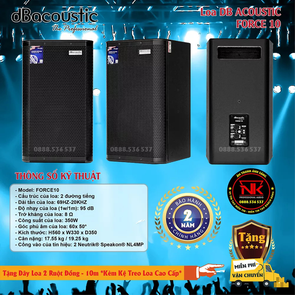 LOA FULL DBACOUSTIC FORCE 10