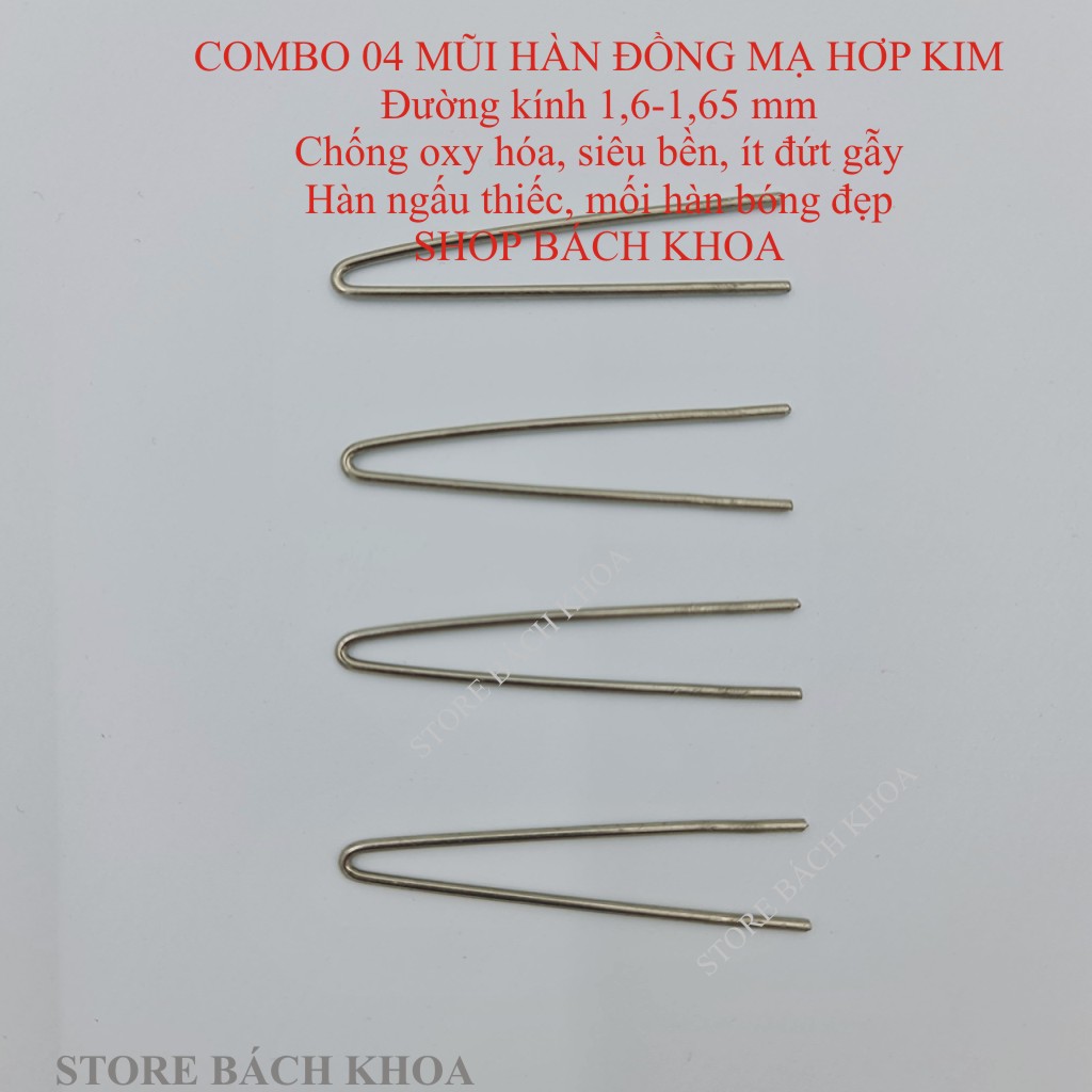 [COMBO 04 MŨI MỎ HÀN XUNG HỢP KIM] Mũi mỏ hàn xung - Mũi mỏ hàn xung Tiệp - Mũi mỏ hàn xung Stanley - Mũi mỏ hàn xung Joust max - Mũi mỏ hàn xung Đức - Store Bách Khoa