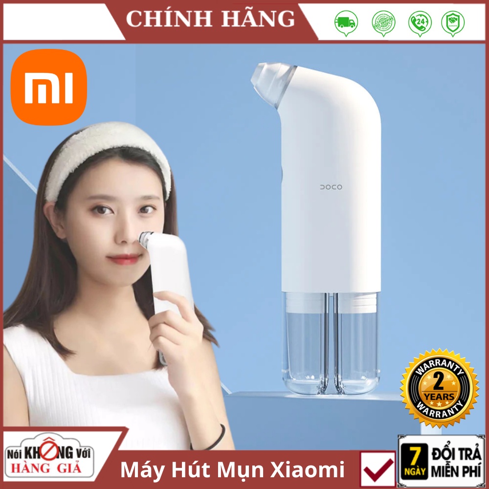 Máy hút mụn xiaomi doco đa năng thế hệ mới - hút mụn đầu đen, mụn cám, rửa mặt sunqueen
