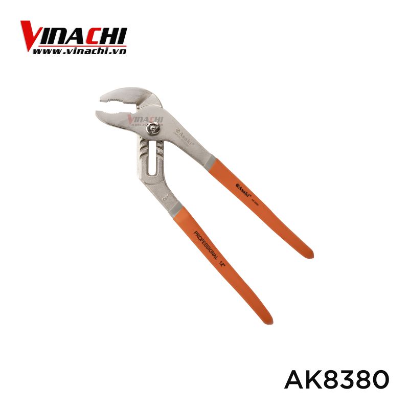 Kìm mỏ quạ asaki ak8380 loại 12 inch chuyên dùng trong sửa chữa điện máy, lắp ráp cứng cáp, chắc chắn