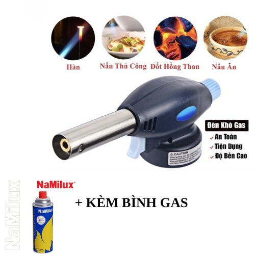 Khò gas - đầu khò ga mini cầm tay 1300 độ - đèn khò ga mini- đầu khò lửa mini tự động mồi gas thông minh.