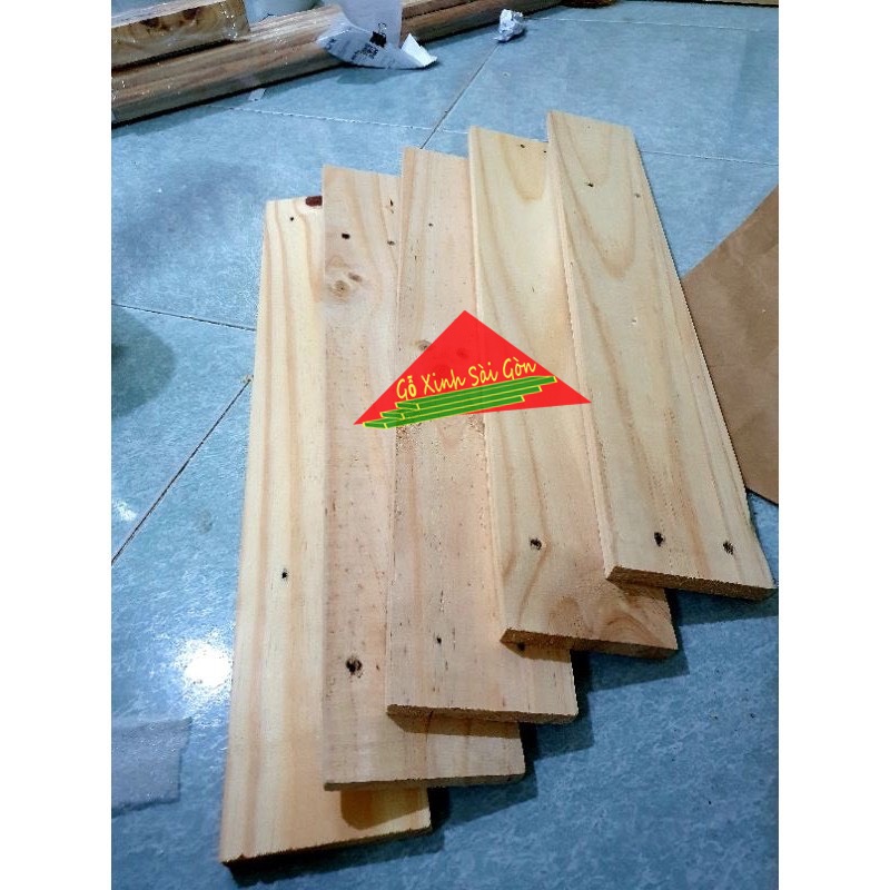 Thanh gỗ thông pallet dài 50cm rộng 9.2cm dày 1.4cm