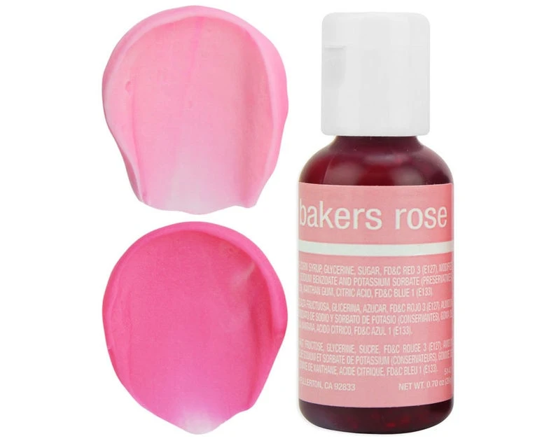 Màu thực phẩm hồng bakers rose Chefmaster 20g