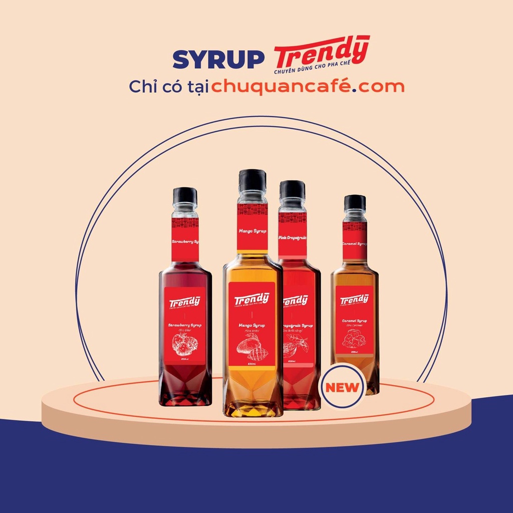 Siro Trendy chai 830ml