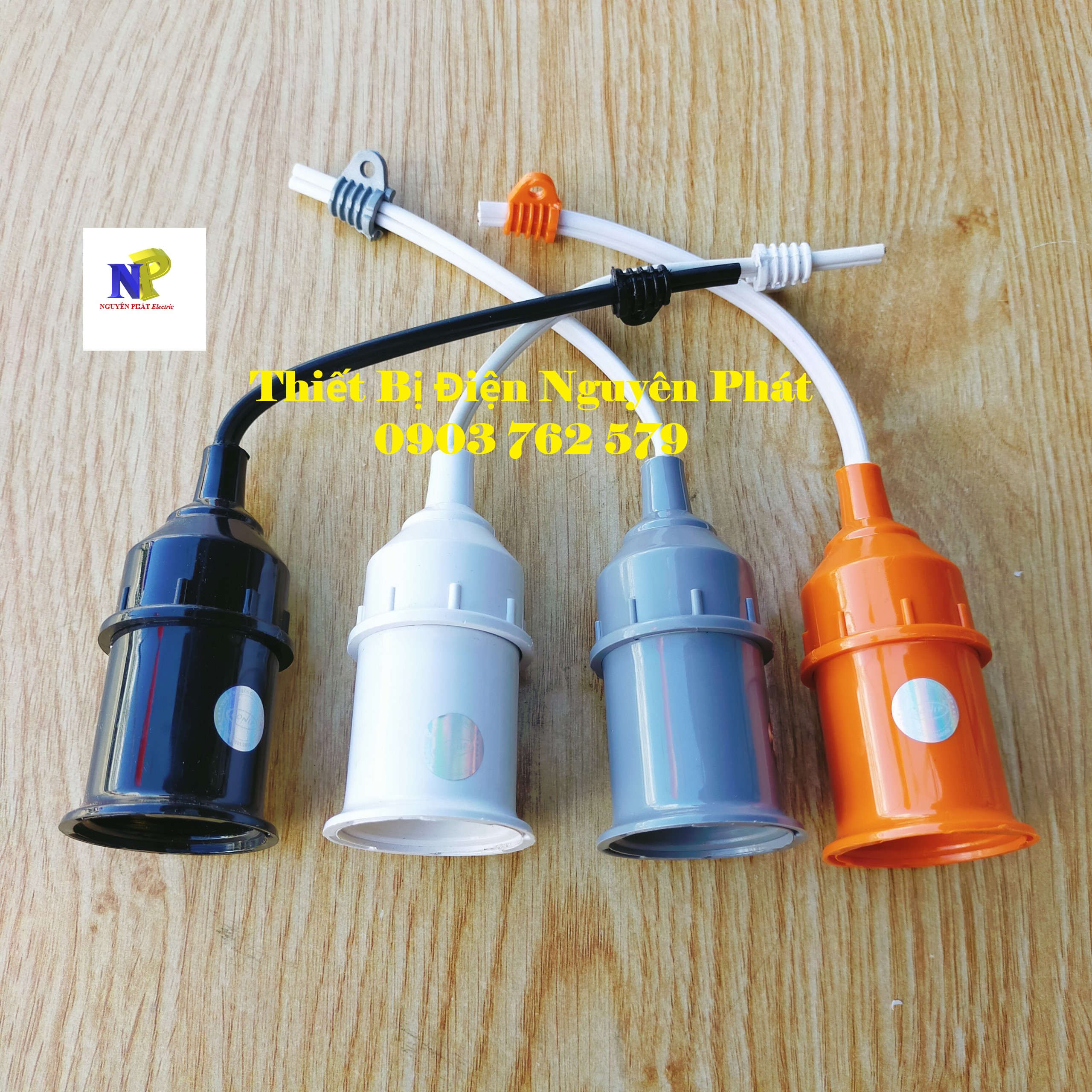 Đuôi đèn kín nước pipo & conip e27 cao cấp
