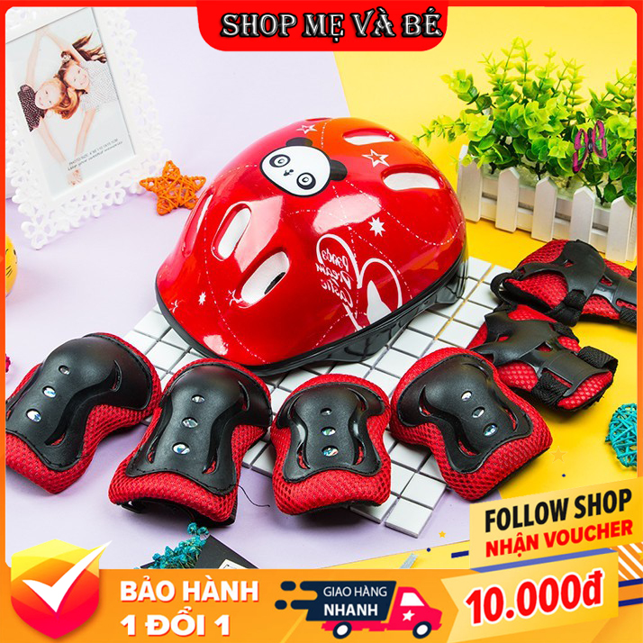 Bộ bảo hộ chân, tay, khủy khi chơi Patin, thể thao mạo hiểm