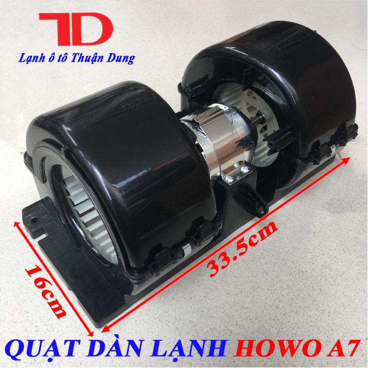 Quạt dàn lạnh Howo A7 - Vật Tư Điện Lạnh Ô Tô Thuận Dung
