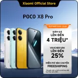 Điện thoại thông minh POCO X8 PRO| Pin cực lớn 6500mAh(typ) sạc nhanh 100W| Màn hình AMOLED 1.5K 120Hz