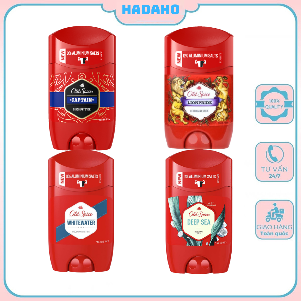 Lăn sáp khử mùi Old Spice 50ml Bearglove, Wolfthorn - Bản Đức