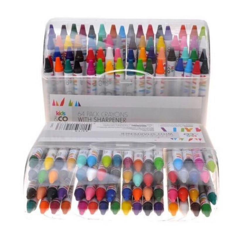 Hộp bút màu sáp 64 cây crayola - U3345
