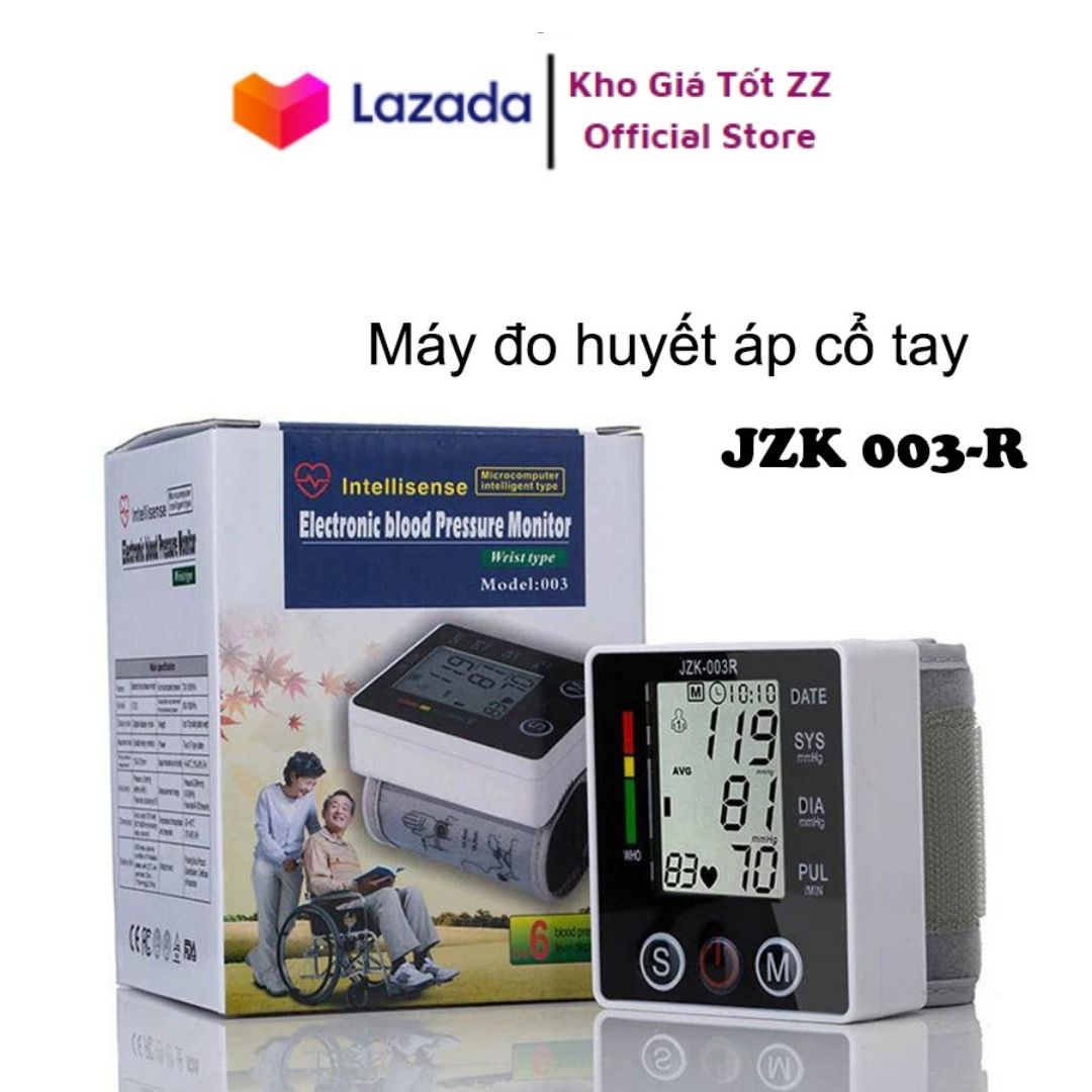 [HCM]Máy đo huyết áp Nhật Bản-MÁY ĐO HUYẾT ÁP JZK-003R LOẠI TỐT đo chính xác 100% tình trạng huyết áp BH 12 THÁNG