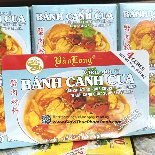 Banh canh cua Soup Seasoning 75gr-Bao Long