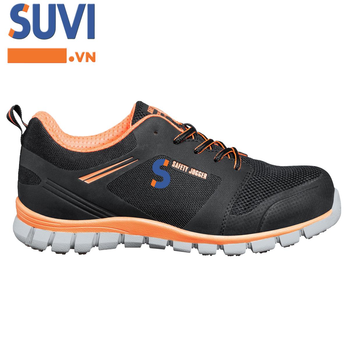 Giày bảo hộ siêu nhẹ chống phóng tĩnh điện safety jogger ligero s1p esd src size eu 39 - 41 - giày nhà máy phòng sạch đi phượt đi bộ