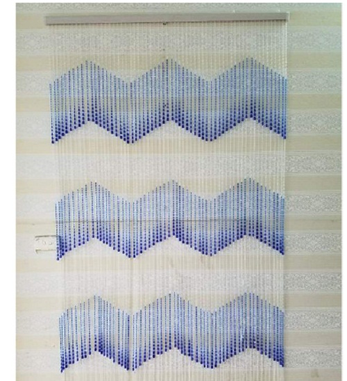 Rèm cửa hạt nhựa cao cấp giả pha lê 80cmx2m