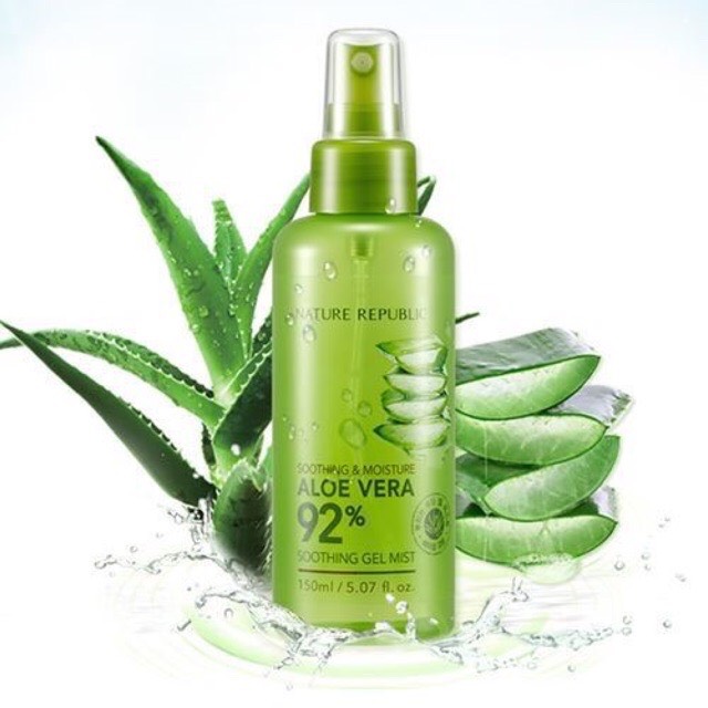 Xịt khoáng lô hội 92% aloe vera
