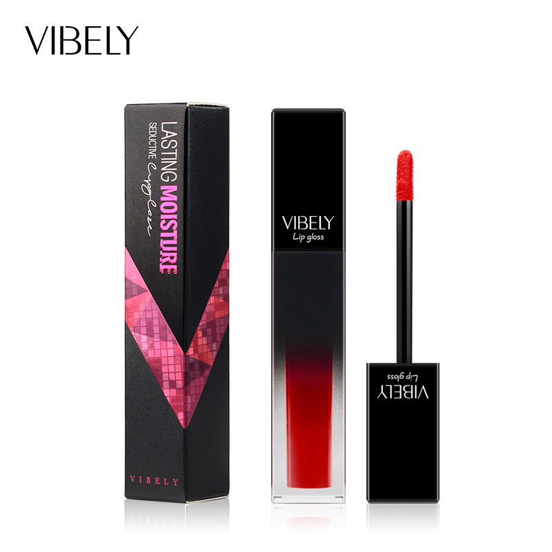Son kèm siêu lì Vibely Lasting Moisture Nội Địa Trung Quốc cao cấp