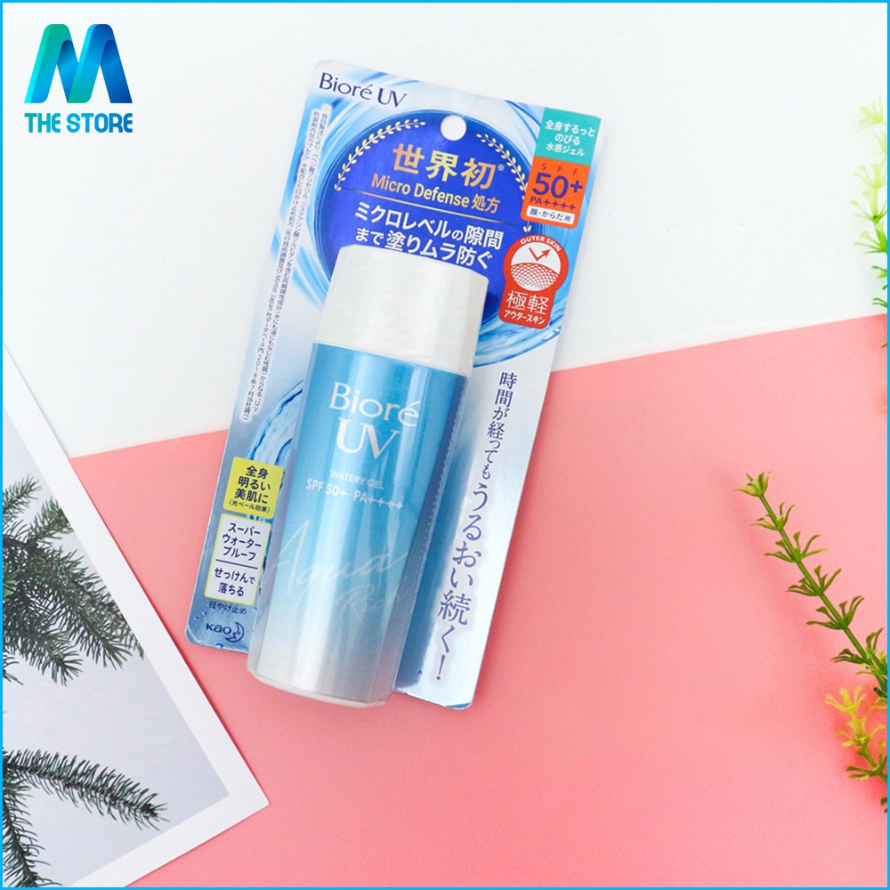 Kem Chống Nắng Dưỡng Ẩm Bioré UV Aqua Rich Watery Gel SPF50+ PA++++ 90ml