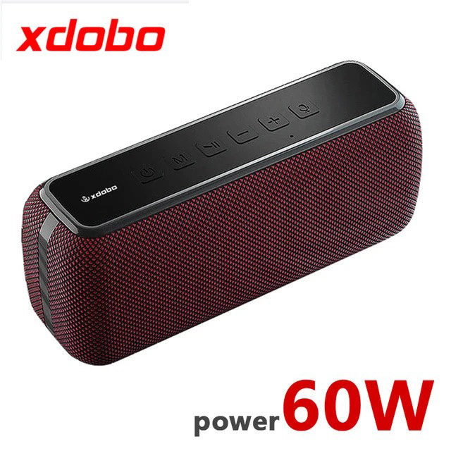 Loa Bluetooth 5.0 Xdobo X8 II Công Suất 60W, Loa Di Động Ngoiaf Trời Chống Nước IPX5, Hỗ trợ 3 chế độ phát Bluetooth/Thẻ TF/AUX - Bảo Hành 12 Tháng