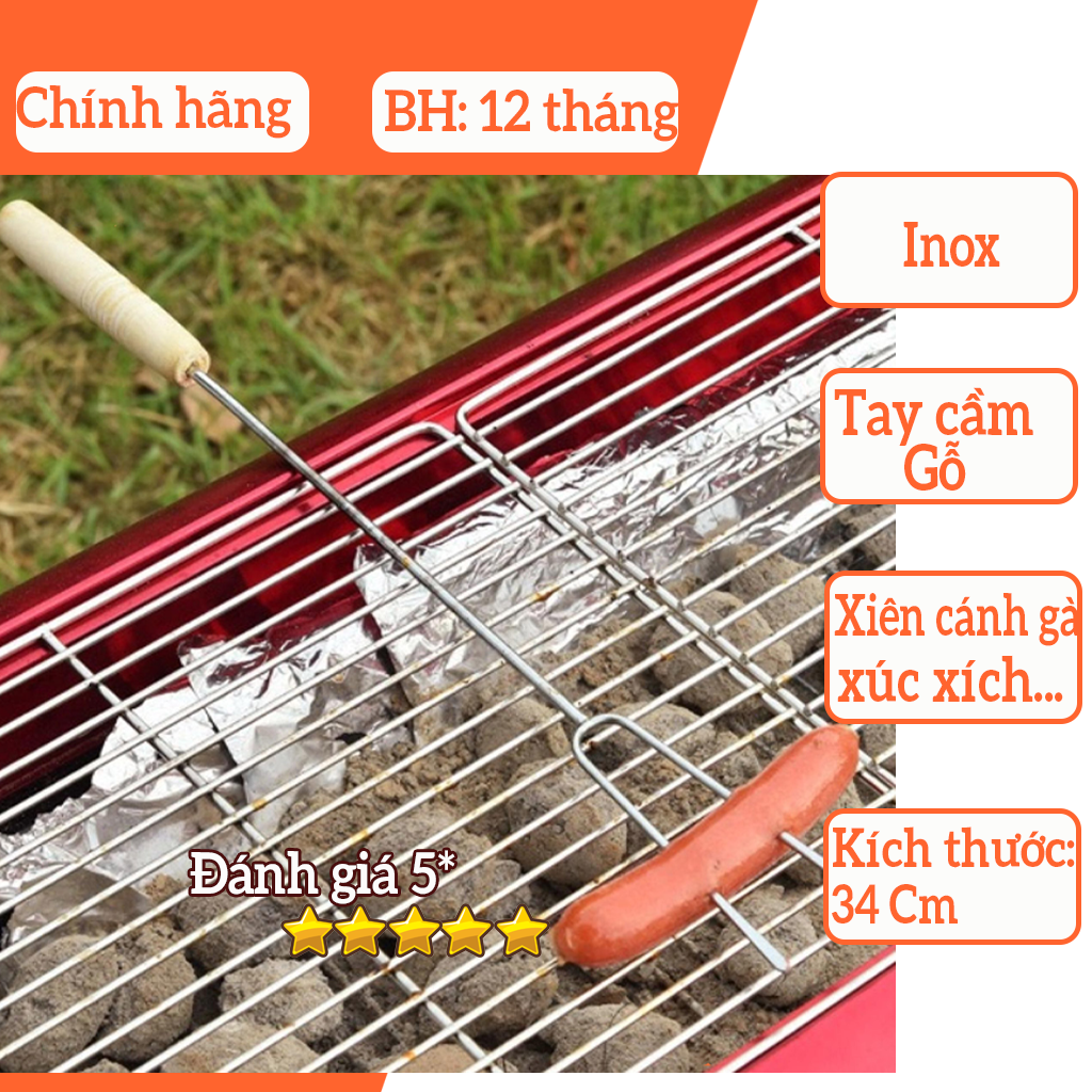 Xiên nướng thịt Xiên nướng xúc xích Xiên nướng gà