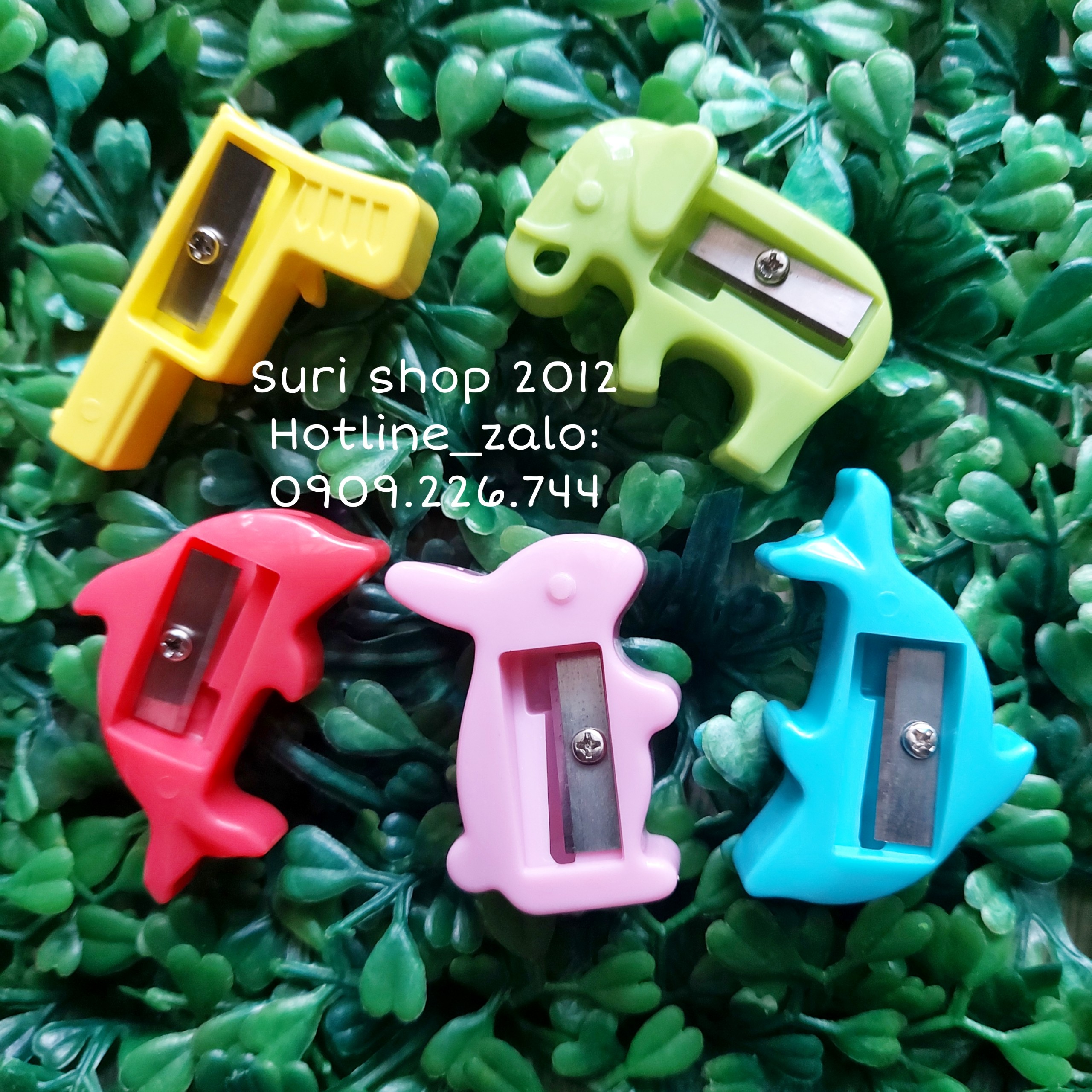 Combo 5 chuốt bút chì đủ hình dễ thương