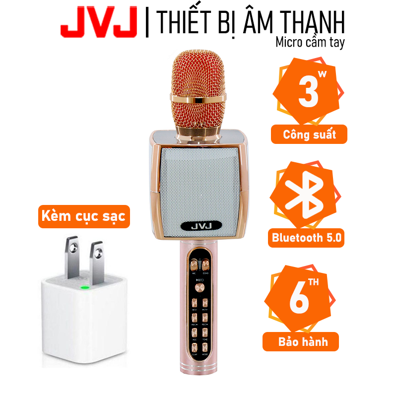 Micro karaoke bluetooth JVJ YS91 không dây - KÈM cục sạc Loa Bluetooth, Loa karaoke, Mic loa bluetooth, loa bluetooth bảo hành 6 tháng, Micro Bluetooth, Micro không dây, mic bluetooth, mic karaoke, mic thu âm, mic karaoke không dây Bh 6T