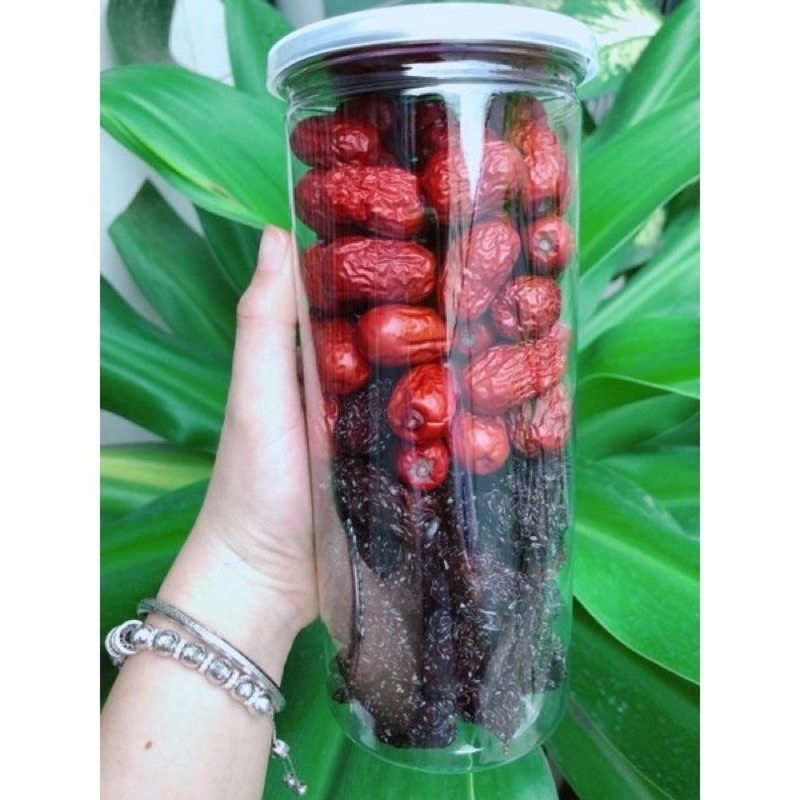 Táo đỏ táo đen - hủ 500gr