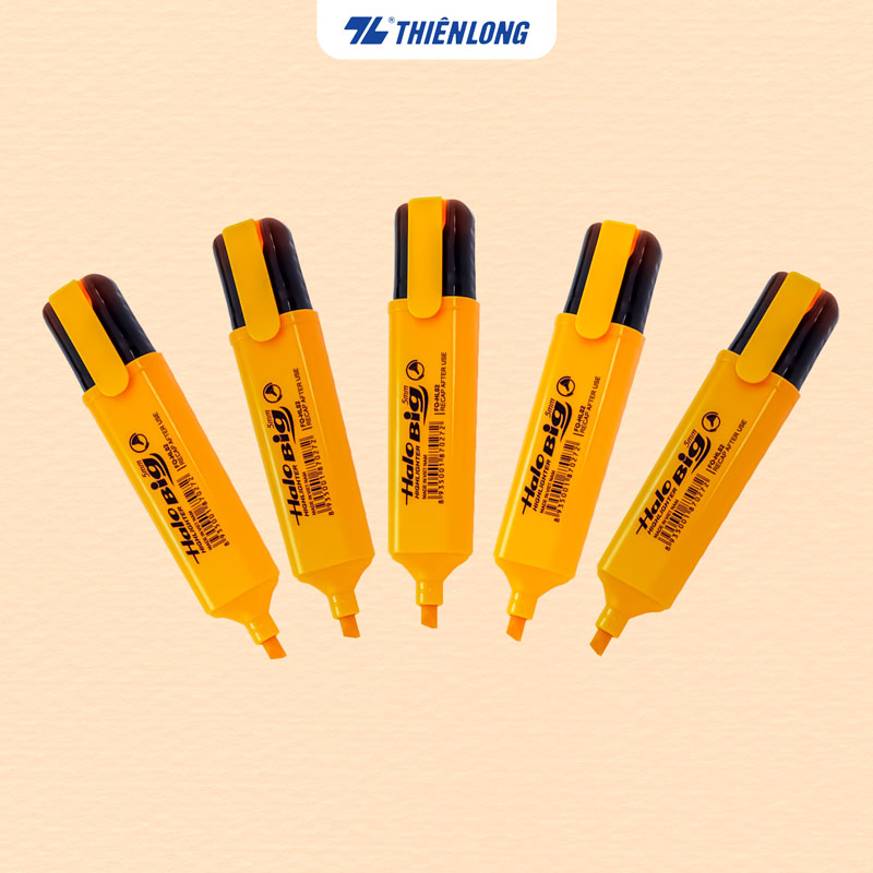 Combo 5 bút dạ quang flexoffice fo-hl02