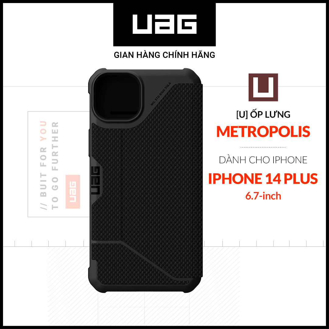 Ốp lưng uag metropolis cho iphone 14 plus