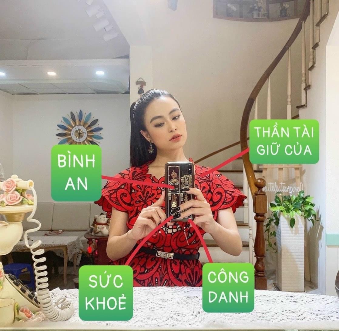 Bộ 4 Linh Phù Thần Tài + Bình An + Sức Khỏe + Công Danh