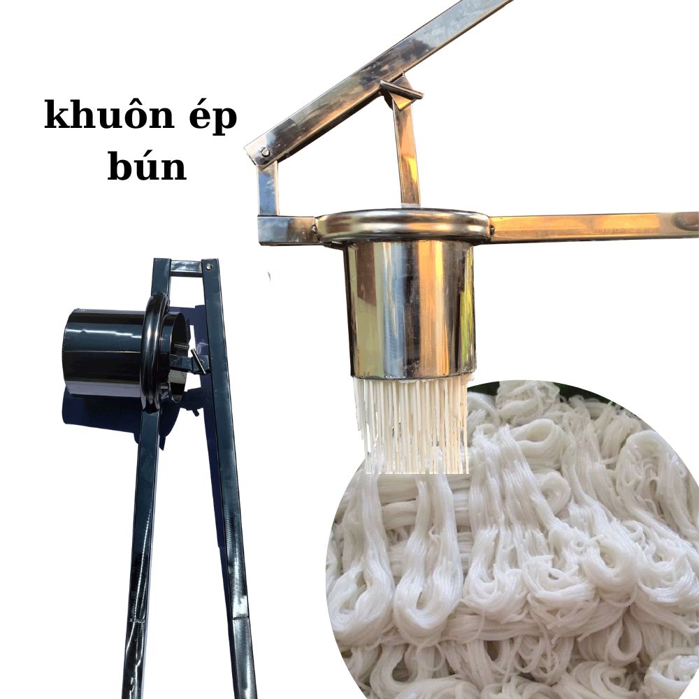 Khuôn làm bún tươi inox chống gỉ, khuôn ép bún tự làm tiện ích